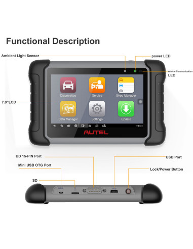 AUTEL MaxiPRO MP808 Cable