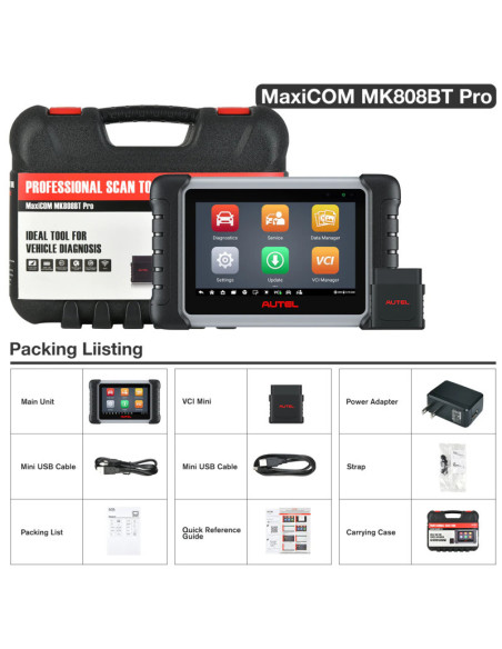 Autel MK808 bt Pro 2024 Español